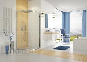 Sanplast 100 KP4/TX5b profil srebrny mat szkło grey Glass Protect 600-271-0270-39-501